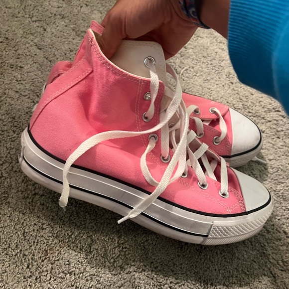 Pink platform converse - Picture 4 of 6